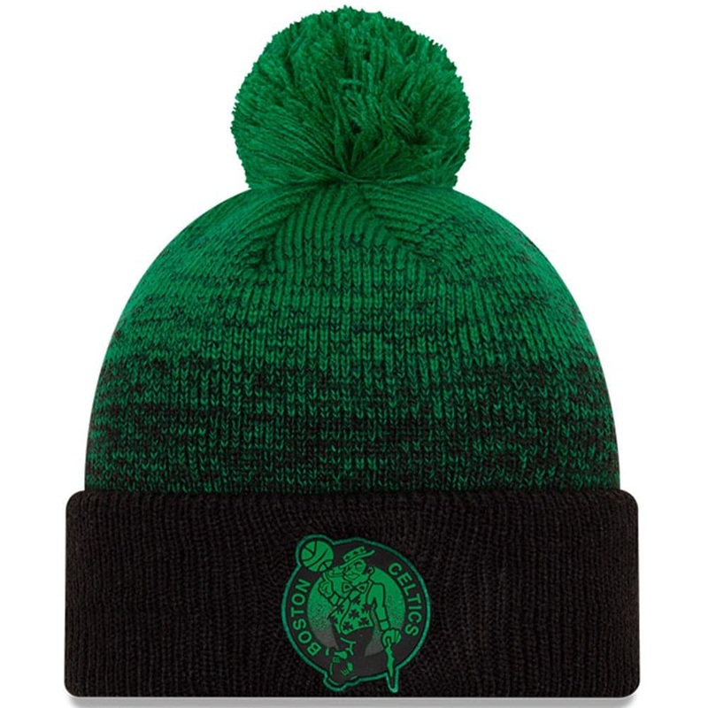Boston Celtics New Era NBA Back Half Knit Beanie – Green