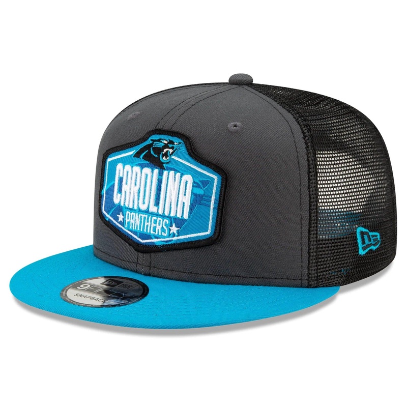 Carolina Panthers New Era 2021 NFL Draft 9FIFTY Snapback Hat – Graphite