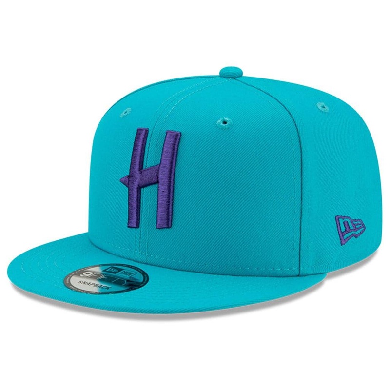 Charlotte Hornets New Era NBA Ligature 9FIFTY Snapback Hat – Teal