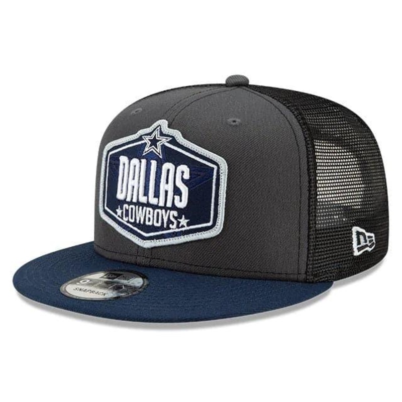 Dallas Cowboys New Era 2021 NFL Draft 9FIFTY Snapback Hat – Graphite
