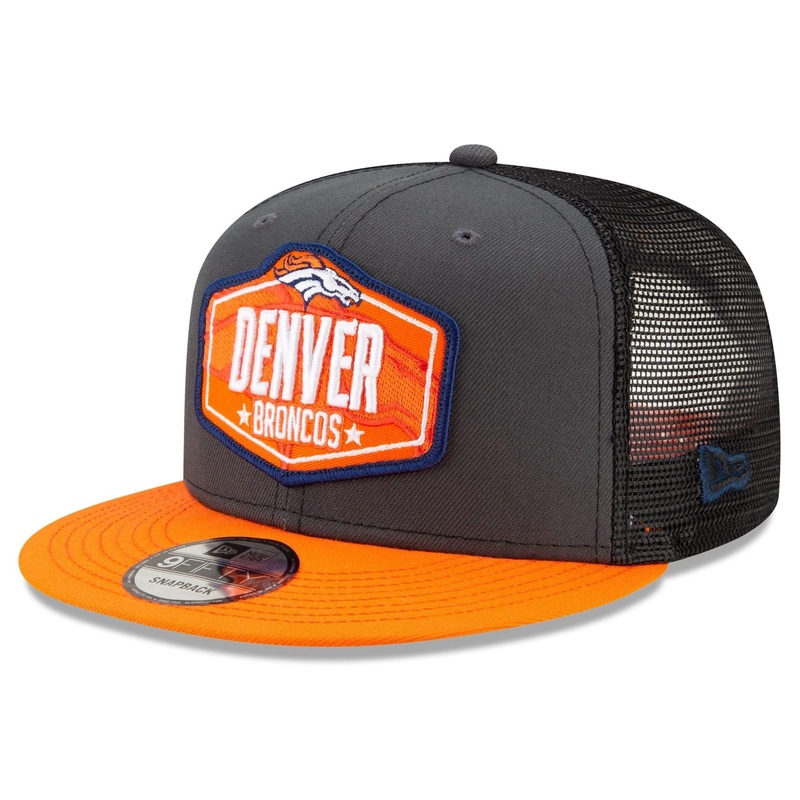 Denver Broncos New Era 2021 NFL Draft 9FIFTY Snapback Hat – Graphite
