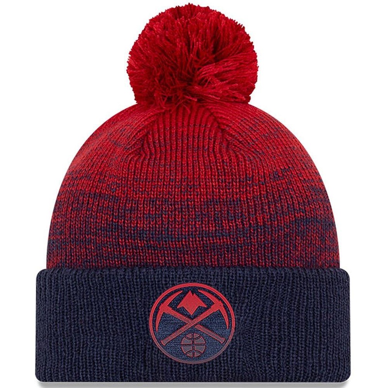 Denver Nuggets New Era NBA Back Half Knit Beanie – Navy