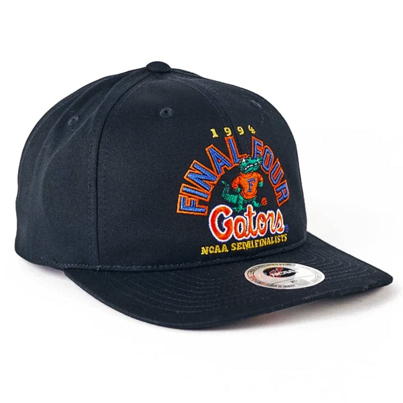 Florida Gators NCAA Final Four Pre-Curved Snapback Hat – Black