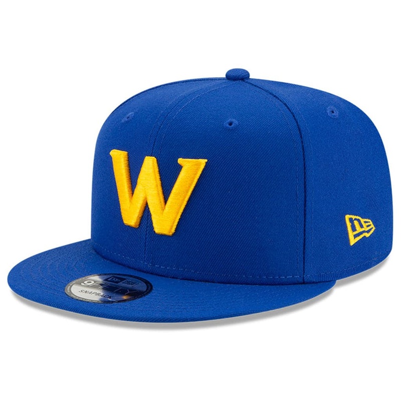 Golden State Warriors New Era NBA Ligature 9FIFTY Snapback Hat – Blue