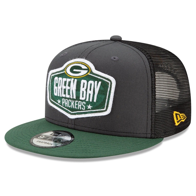 Green Bay Packers New Era 2021 NFL Draft 9FIFTY Snapback Hat – Graphite