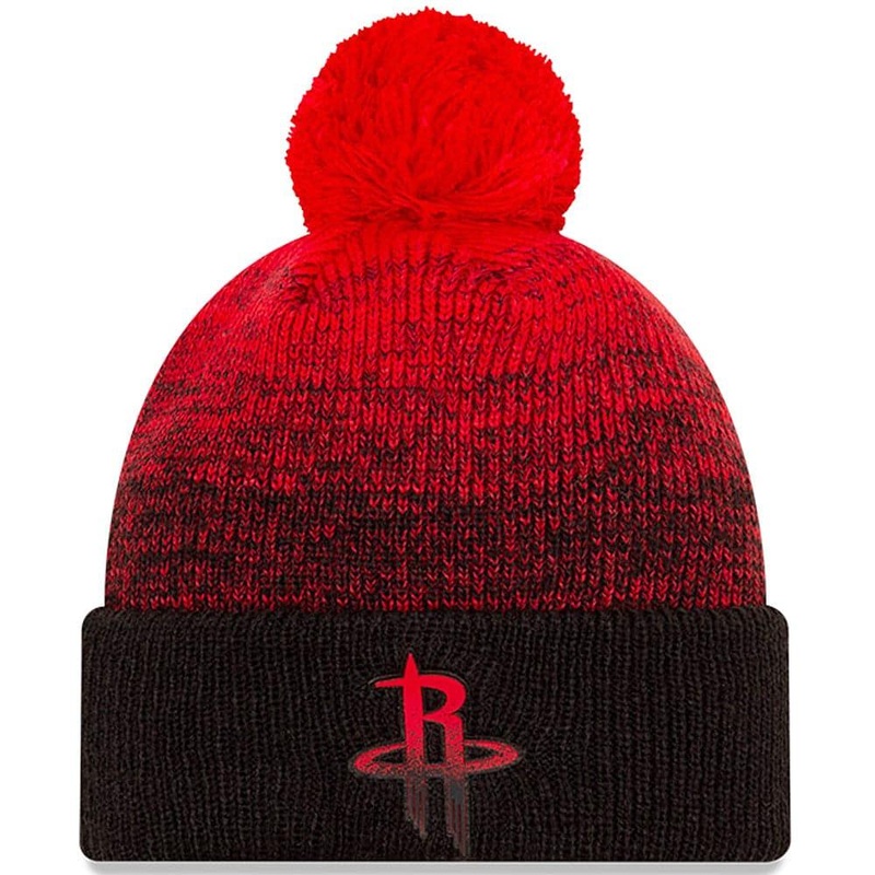Houston Rockets New Era NBA Back Half Knit Beanie – Red