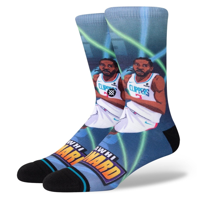 Kawhi Leonard Los Angeles Clippers Stance NBA Fast Break Player Crew Socks