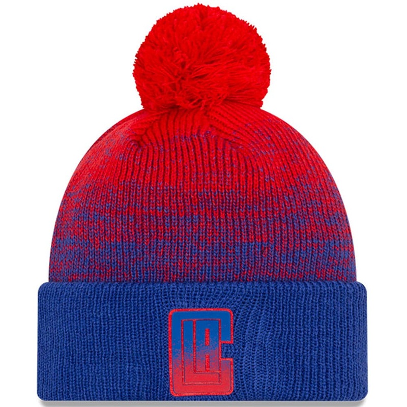 Los Angeles Clippers New Era NBA Back Half Knit Beanie – Blue