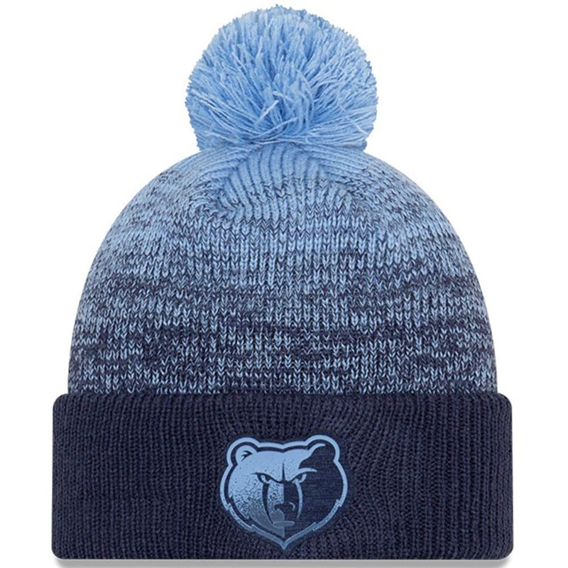 Memphis Grizzlies New Era NBA Back Half Knit Beanie – Navy