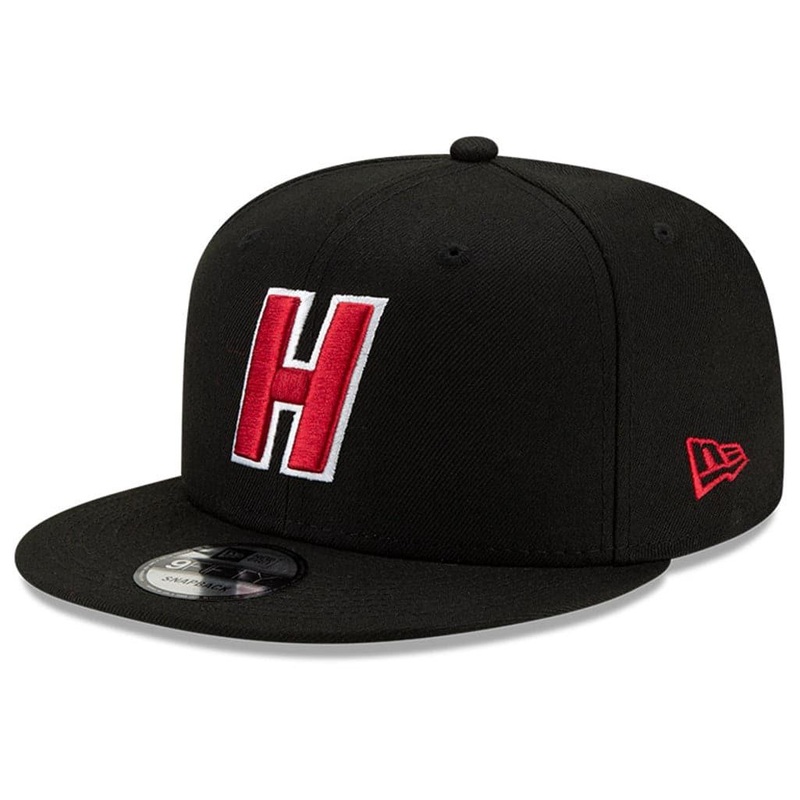 Miami Heat New Era NBA Ligature 9FIFTY Snapback Hat – Black