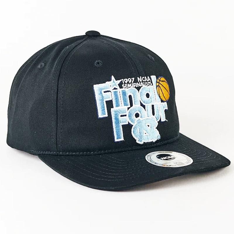 North Carolina Tar Heels NCAA Final Four Pre-Curved Snapback Hat – Black