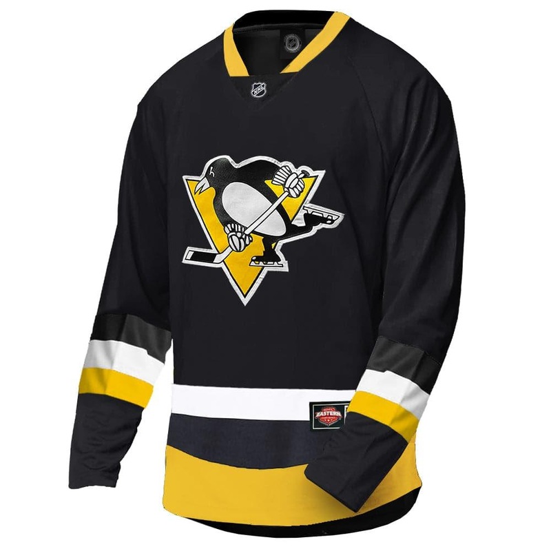 Pittsburgh Penguins Majestic NHL Fan Replica Jersey – Black
