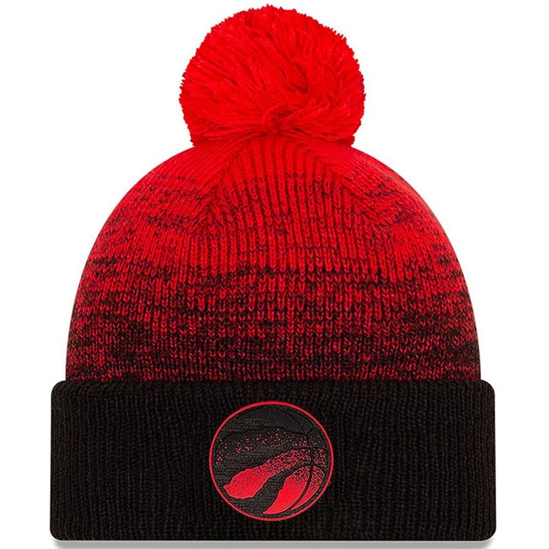 Toronto Raptors New Era NBA Back Half Knit Beanie – Red