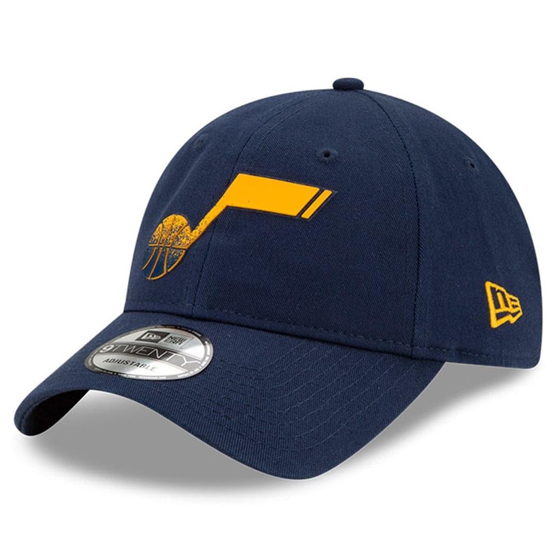 Utah Jazz New Era NBA 2021 Back Half 9TWENTY Curved Hat – Navy
