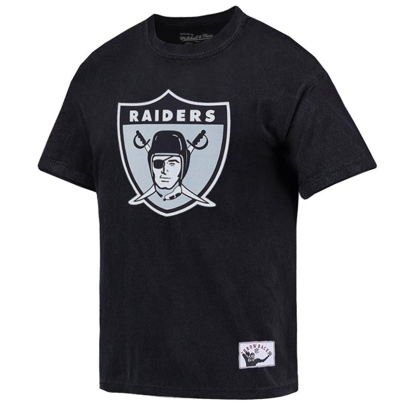 Bo Jackson Las Vegas Raiders Mitchell & Ness NFL Oversized Player Vintage T-Shirt – Black
