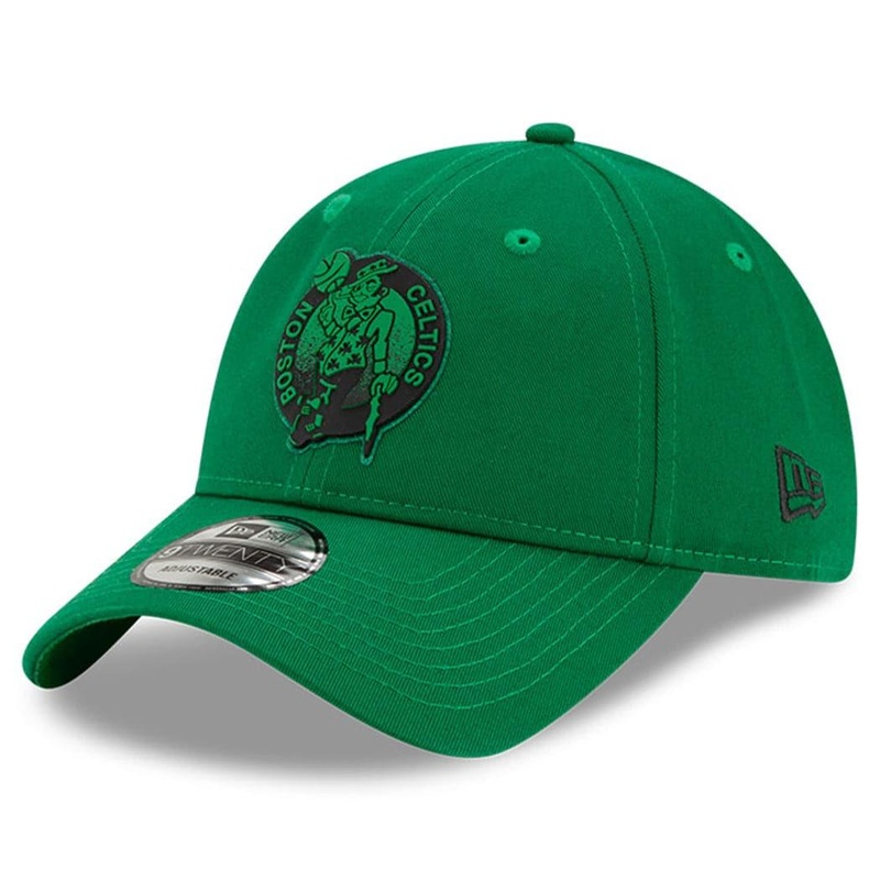 Boston Celtics New Era NBA 2021 Back Half 9TWENTY Curved Hat – Green