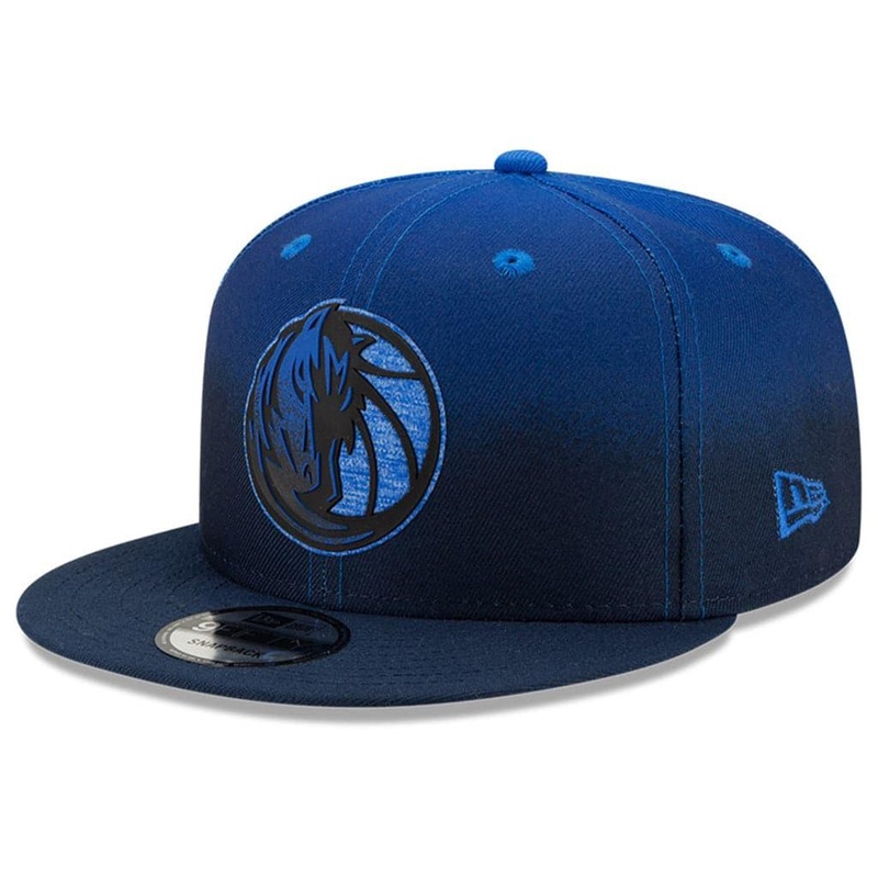 Dallas Mavericks New Era NBA 2021 Back Half 9FIFTY Snapback Hat – Blue