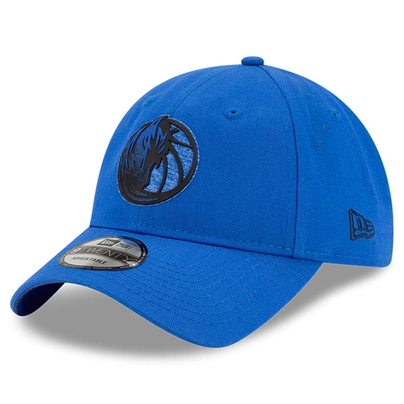 Dallas Mavericks New Era NBA 2021 Back Half 9TWENTY Curved Hat – Blue