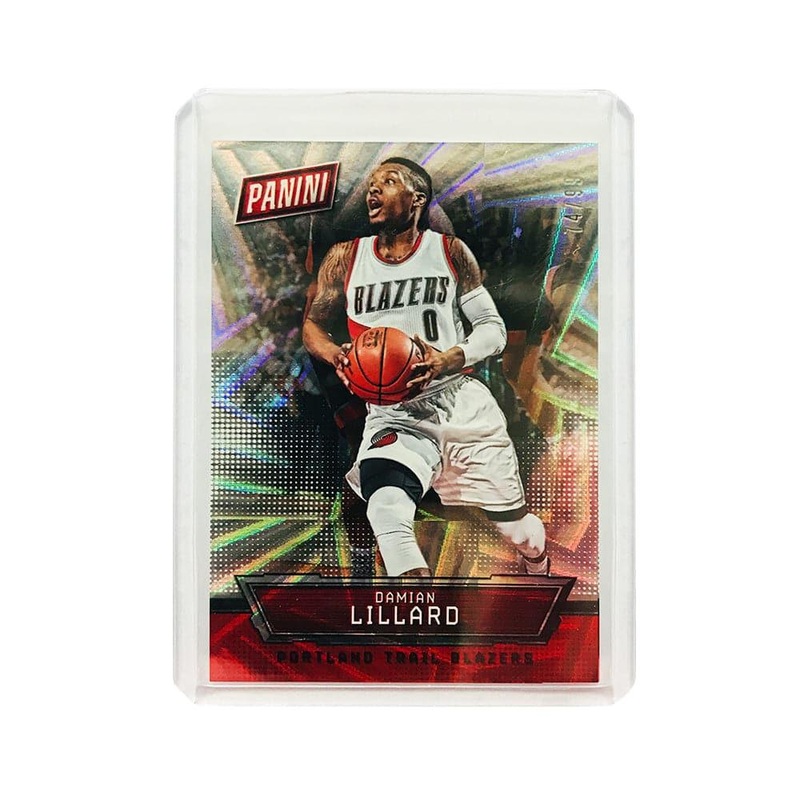 Damian Lillard Portland Trail Blazers Panini NBA 2016 National Refractor /99 19 Card