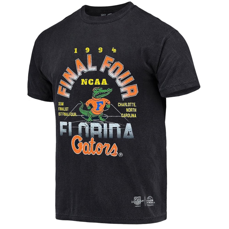 Florida Gators NCAA Final Four Vintage T-Shirt – Faded Black