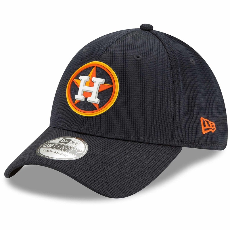 Houston Astros New Era MLB Clubhouse 39THIRTY Flex Fit Curve Hat – Navy