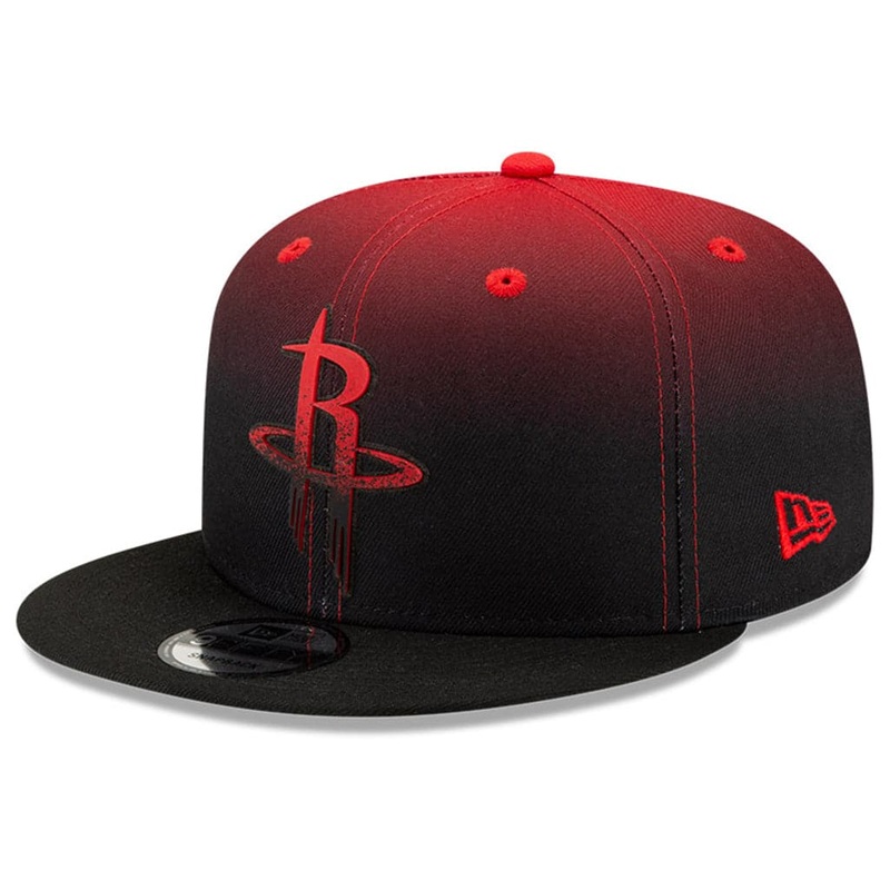 Houston Rockets New Era NBA 2021 Back Half 9FIFTY Snapback Hat – Red
