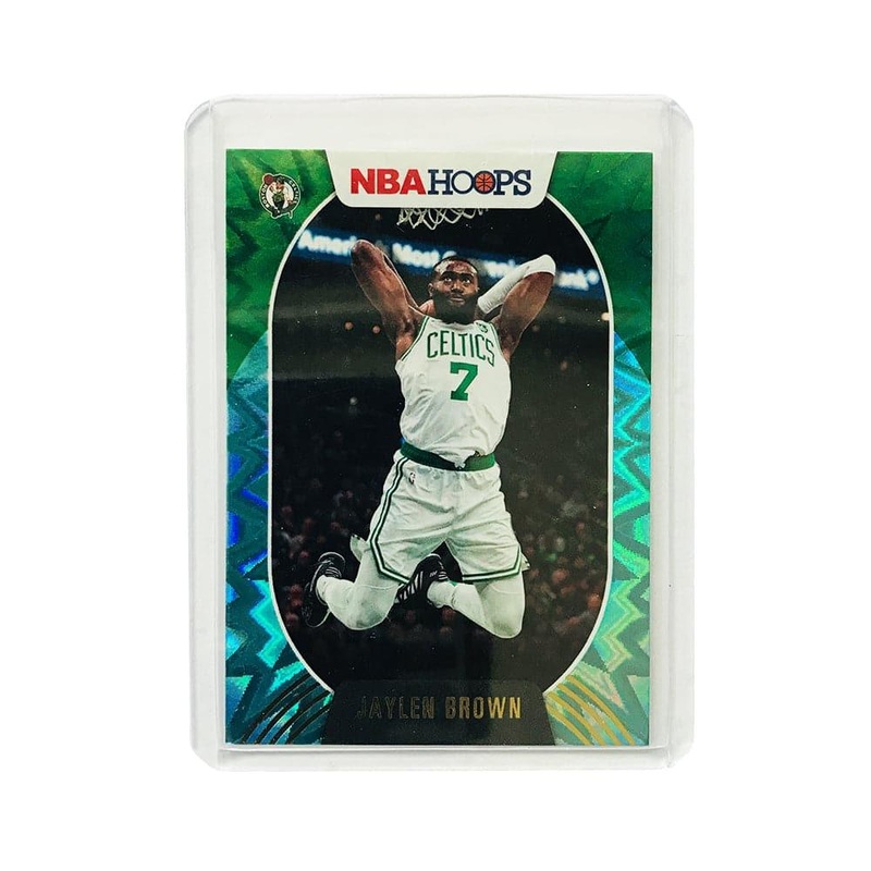 Jaylen Brown Boston Celtics Panini NBA 20-21 Hoops Teal Explosion 43 Card