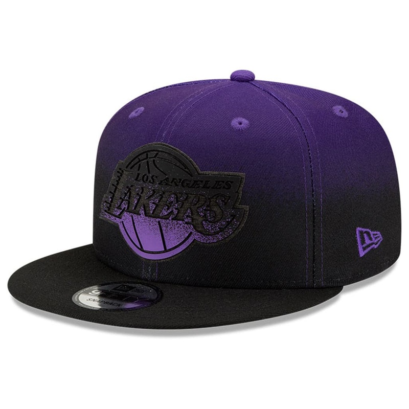 Los Angeles Lakers New Era NBA 2021 Back Half 9FIFTY Snapback Hat – Purple