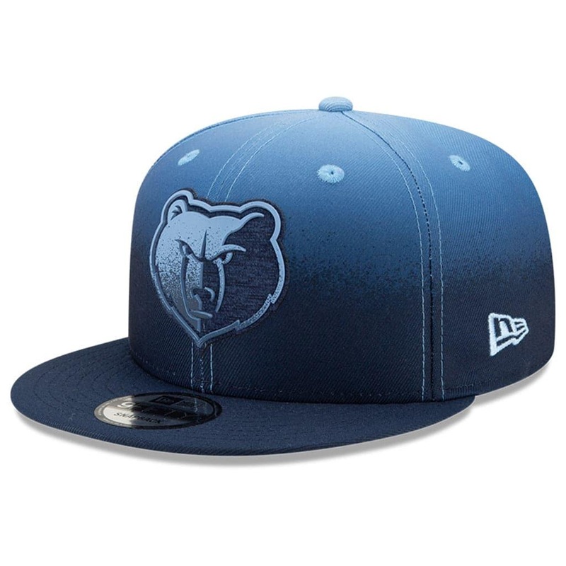 Memphis Grizzlies New Era NBA 2021 Back Half 9FIFTY Snapback Hat – Blue