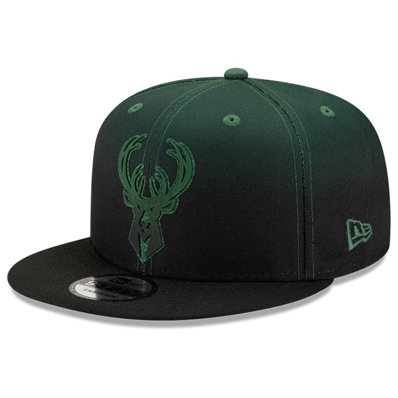 Milwaukee Bucks New Era NBA 2021 Back Half 9FIFTY Snapback Hat – Green