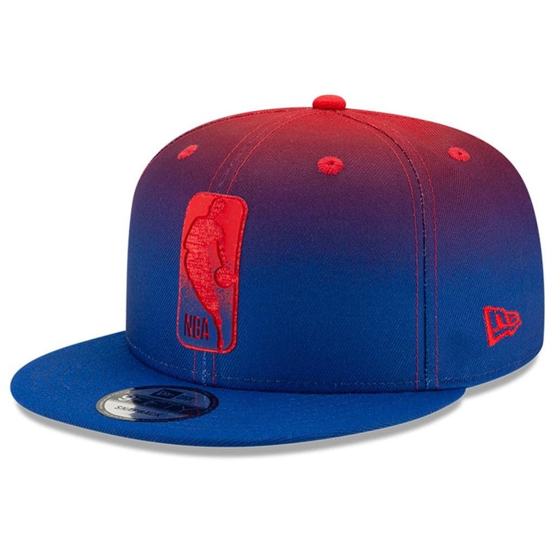 NBA Logoman New Era NBA 2021 Back Half 9FIFTY Snapback Hat – Red