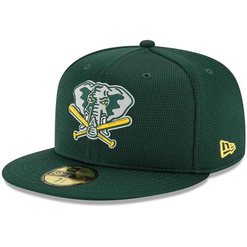 Oakland Athletics New Era MLB Clubhouse 59FIFTY Fitted Hat – Green
