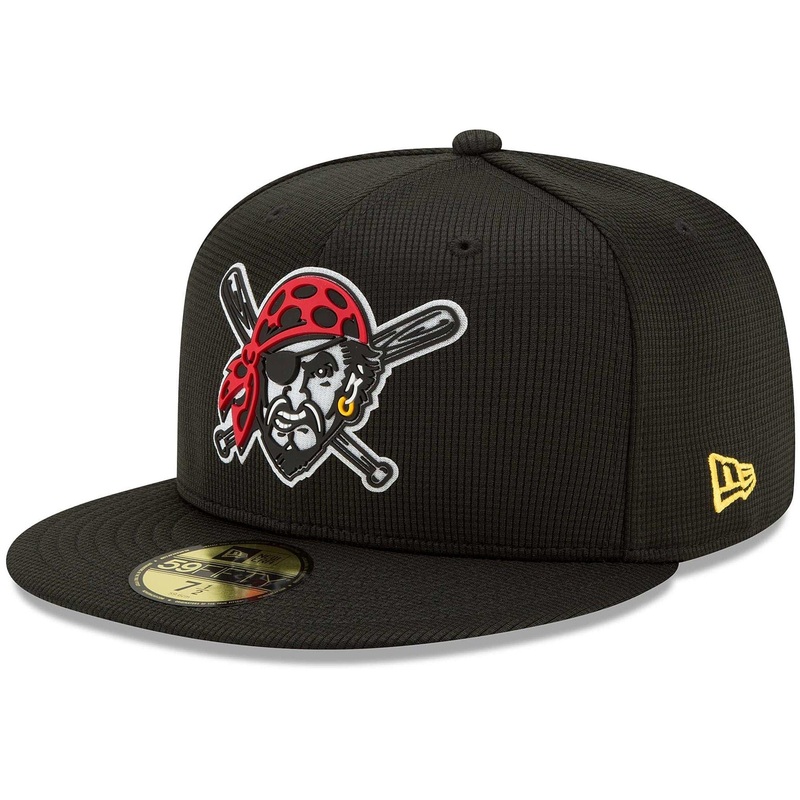 Pittsburgh Pirates New Era MLB Clubhouse 59FIFTY Fitted Hat – Black