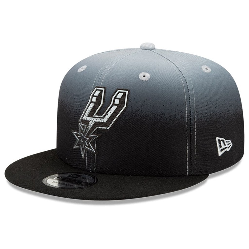 San Antonio Spurs New Era NBA 2021 Back Half 9FIFTY Snapback Hat – Grey