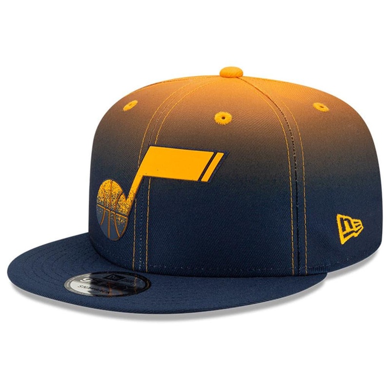 Utah Jazz New Era NBA 2021 Back Half 9FIFTY Snapback Hat – Orange