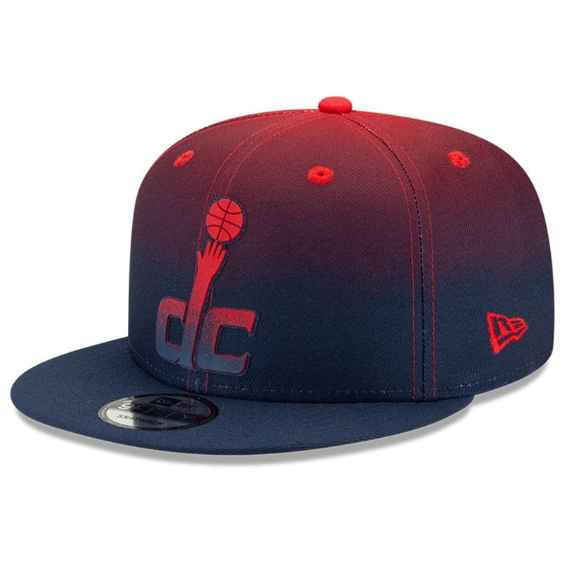 Washington Wizards New Era NBA 2021 Back Half 9FIFTY Snapback Hat – Red