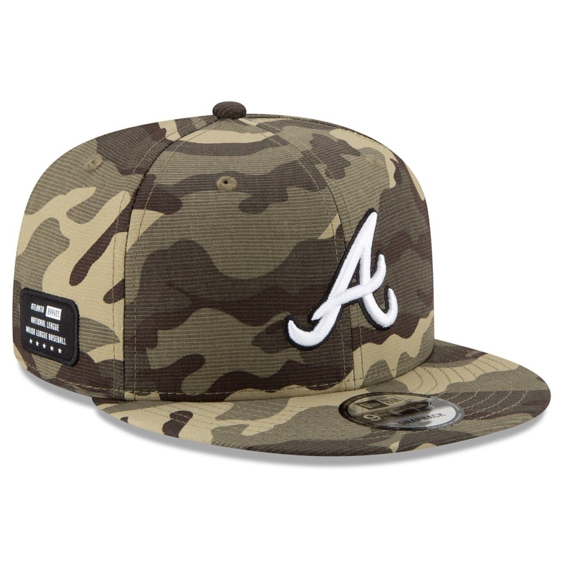 Atlanta Braves New Era MLB 2021 Armed Forces 9FIFTY Snapback Hat – Camo