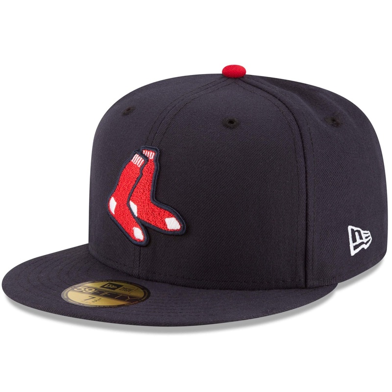 Boston Red Sox New Era MLB AC On-Field Alt 59FIFTY Fitted Hat – Navy