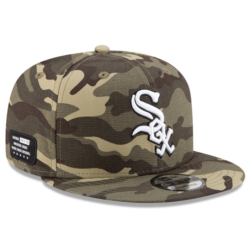 Chicago White Sox New Era MLB 2021 Armed Forces 9FIFTY Snapback Hat – Camo