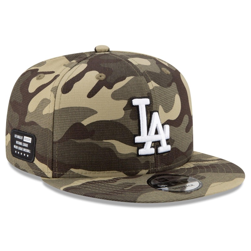 Los Angeles Dodgers New Era MLB 2021 Armed Forces 9FIFTY Snapback Hat – Camo