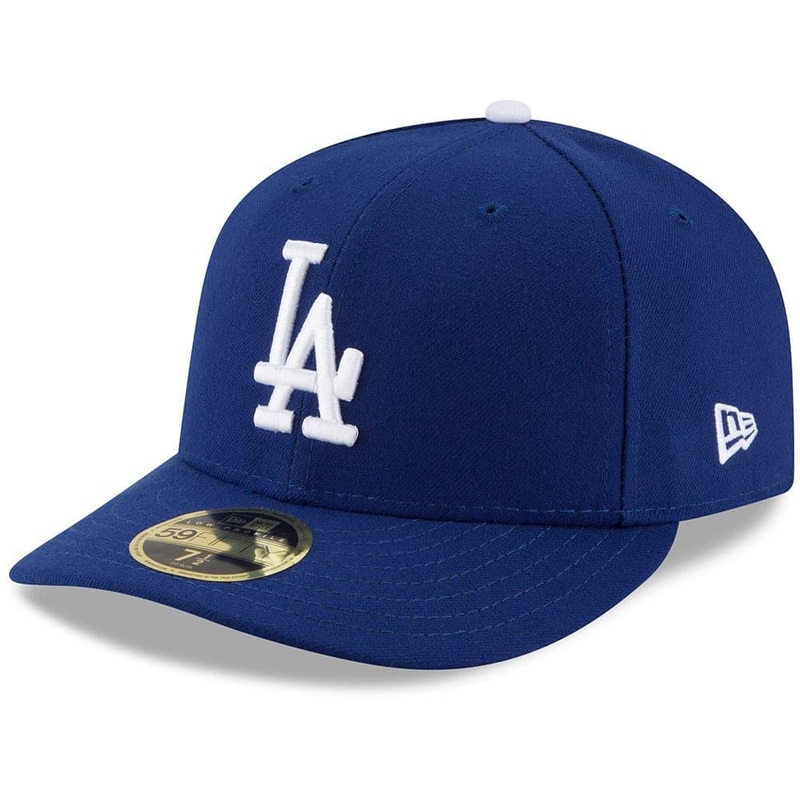 Los Angeles Dodgers New Era MLB AC On-Field Game Low Profile 59FIFTY Fitted Hat – Blue