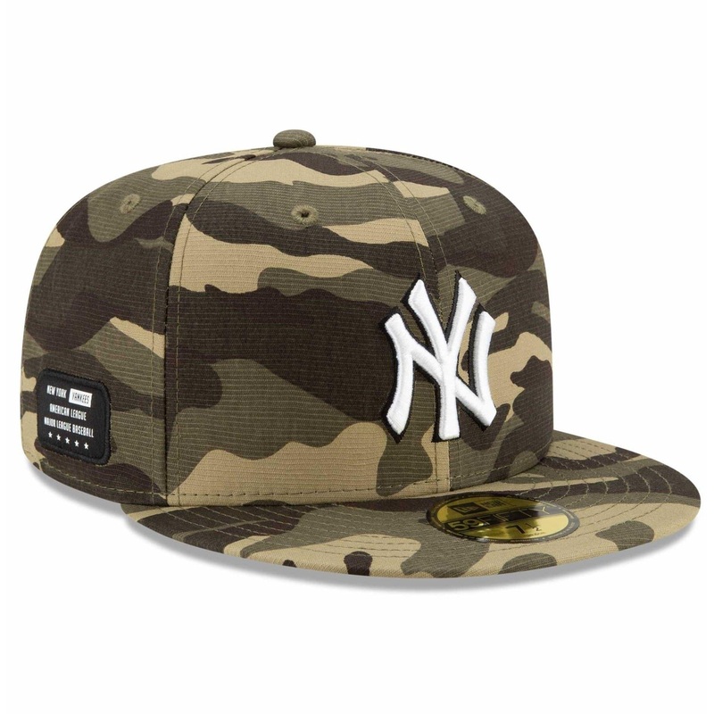 New York Yankees New Era MLB 2021 Armed Forces 59FIFTY Fitted Hat – Camo