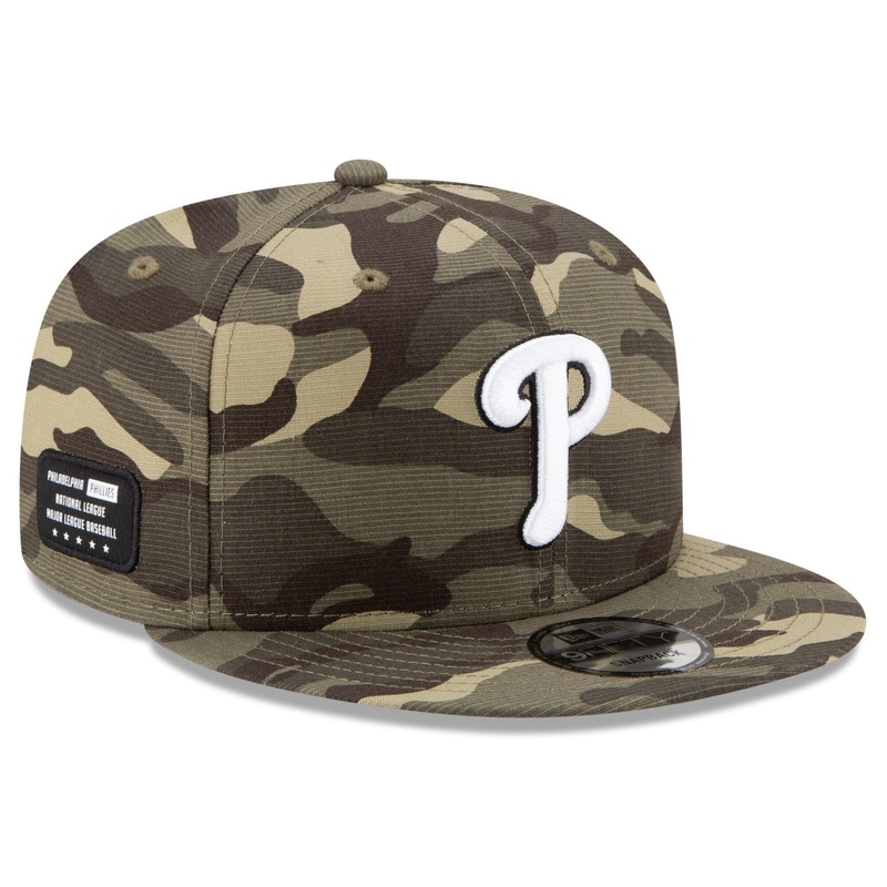 Philadelphia Phillies New Era MLB 2021 Armed Forces 9FIFTY Snapback Hat – Camo