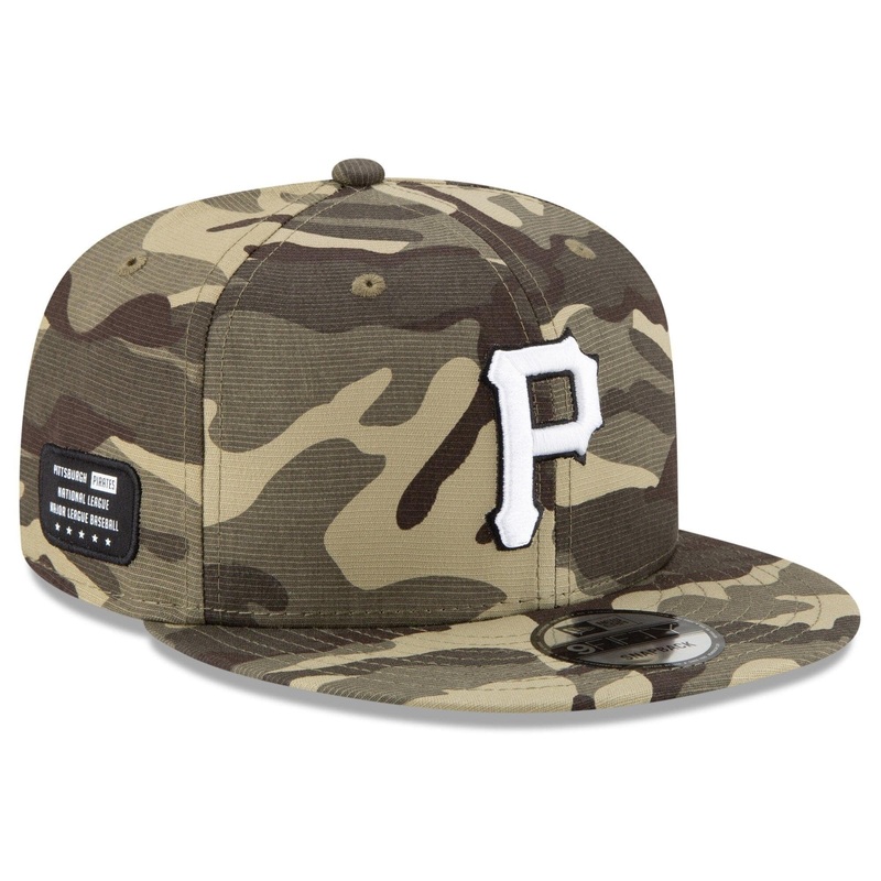 Pittsburgh Pirates New Era MLB 2021 Armed Forces 9FIFTY Snapback Hat – Camo