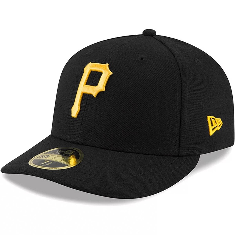 Pittsburgh Pirates New Era MLB AC On-Field Home Low Profile 59FIFTY Fitted Hat – Black