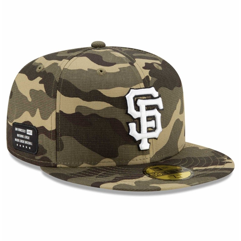 San Francisco Giants New Era MLB 2021 Armed Forces 59FIFTY Fitted Hat – Camo