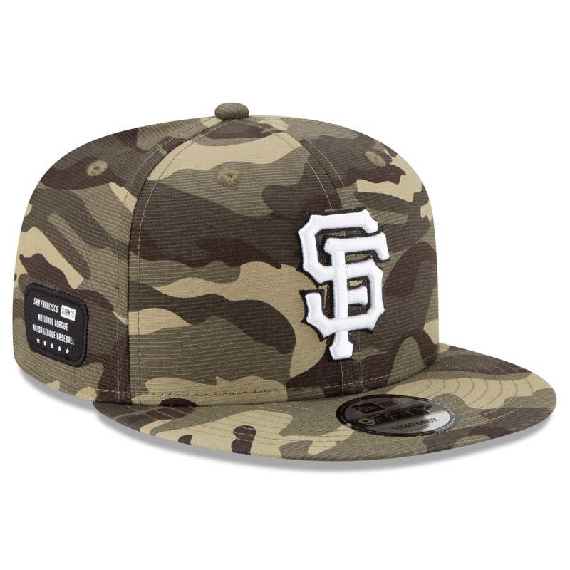 San Francisco Giants New Era MLB 2021 Armed Forces 9FIFTY Snapback Hat – Camo