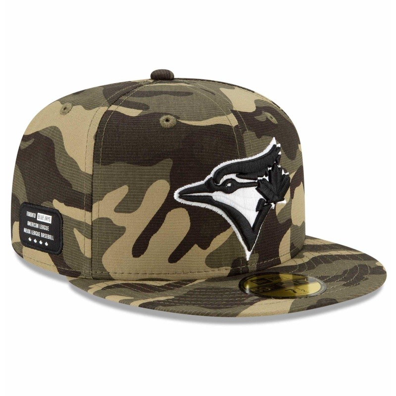 Toronto Blue Jays New Era MLB 2021 Armed Forces 59FIFTY Fitted Hat – Camo