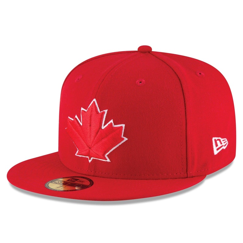 Toronto Blue Jays New Era MLB AC On-Field Alt 2 59FIFTY Fitted Hat – Red