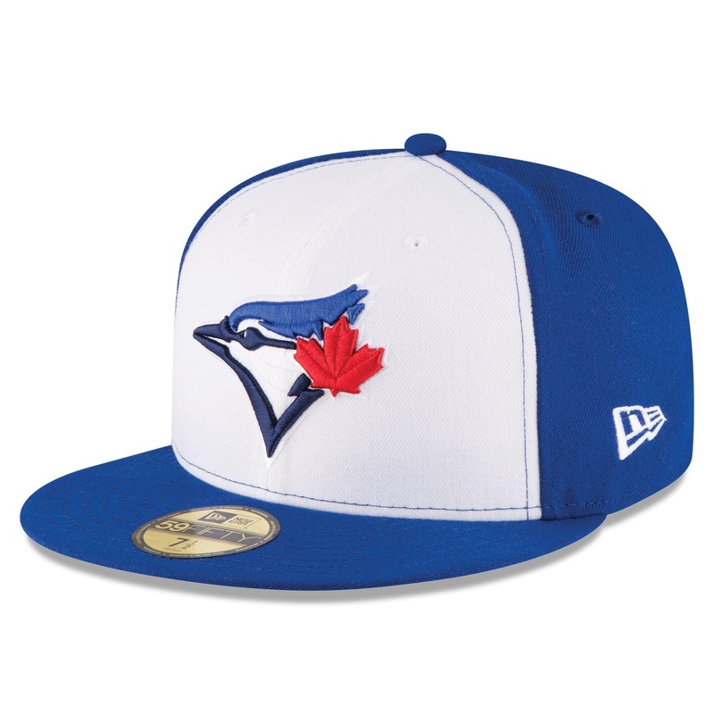 Toronto Blue Jays New Era MLB AC On-Field Alt 3 59FIFTY Fitted Hat – Blue/White
